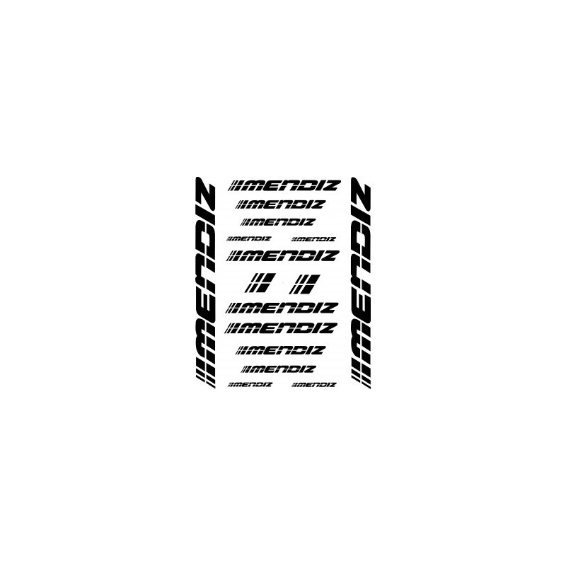 Stickers decals bike MENDIZ