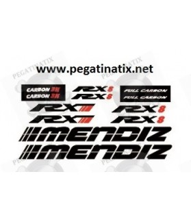 Stickers decals bike MENDIZ RX (Compatible Product)