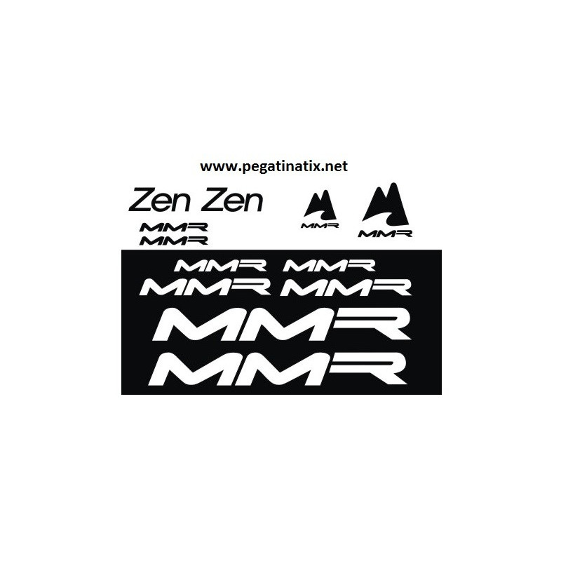 Stickers decals bike MMR