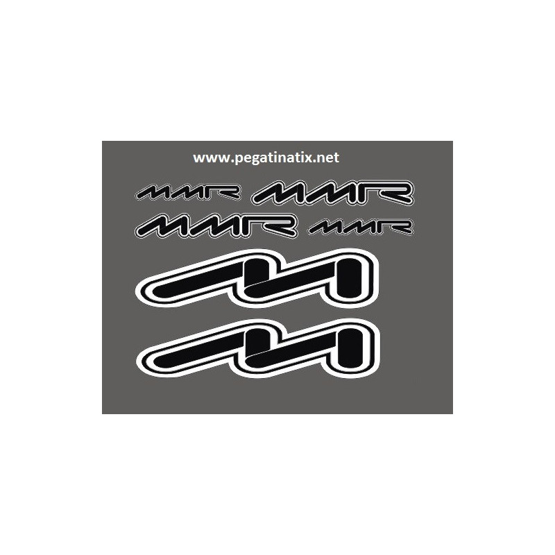 Stickers decals bike MMR
