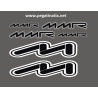 Stickers decals bike MMR