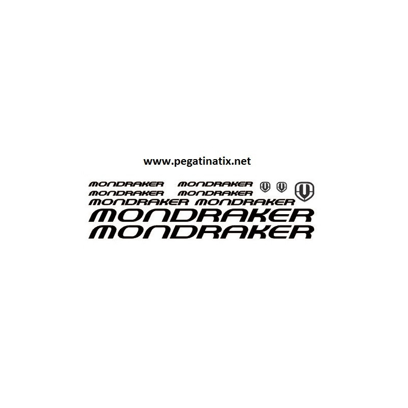 STICKER DECALS BIKE MONDRAKER 