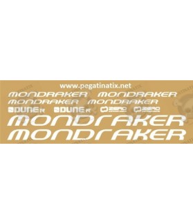 STICKER DECALS BIKE MONDRAKER CURVE R (Compatible Product)