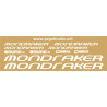 STICKER DECALS BIKE MONDRAKER CURVE R
