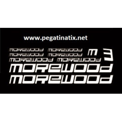 Sticker decal bike MOREWOOD 