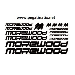 Sticker decal bike MOREWOOD 