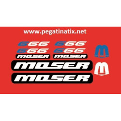 Sticker decal bike MOSER