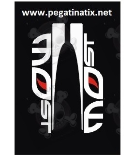 Stickers decals bike FORK MOST (Compatible Product)