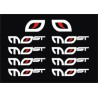 Stickers decals bike HANDLEBAR MOST