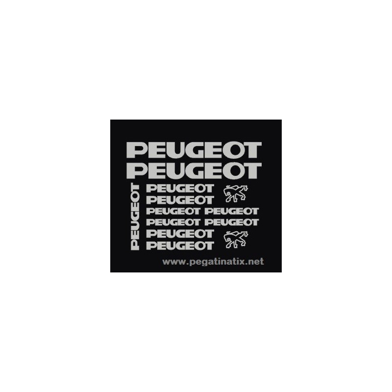 Stickers decals bike PEUGEOT