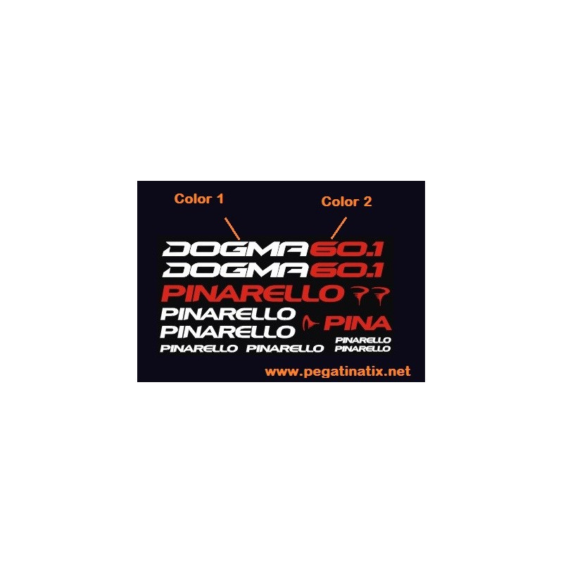 Stickers decals bike PINARELLO DOGMA