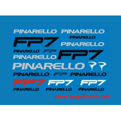 Stickers decals bike PINARELLO FP7