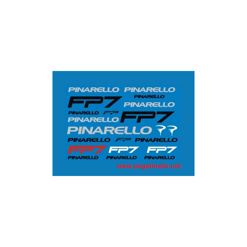 Stickers decals bike PINARELLO FP7