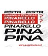 Stickers decals bike PINARELLO PISTA
