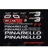 Stickers decals bike PINARELLO FP3 MOST