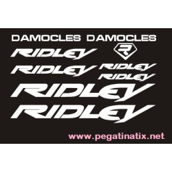 STICKER DECALS BIKE RIDLEY DAMOCLES