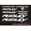 STICKER DECALS BIKE RIDLEY DAMOCLES (Compatible Product)