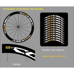 Sticker decal bike MAVIC COSMIC CARBON SLE
