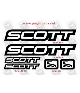 Sticker decal bike SCOTT USA (Compatible Product)