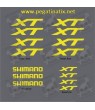 Sticker decal bike SHIMANO XT