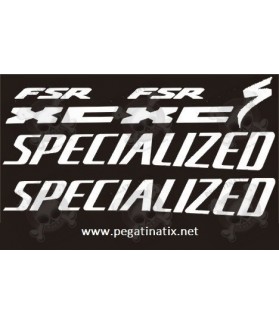 Sticker decal bike SPECIALIZED FSR XC (Compatible Product)