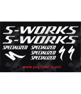 Sticker decal bike SPECIALIZED SWORKS (Produit compatible)