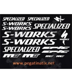 Sticker decal bike SPECIALIZED SWORKS EPIC M5 (Compatible Product)