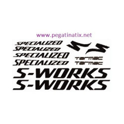Sticker decal bike SPECIALIZED SWORKS UNIVERSAL