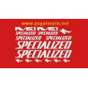 Sticker decal bike SPECIALIZED M4