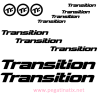 Stickers decals cycle TRANSITION