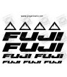 Stickers decals bike FUJI