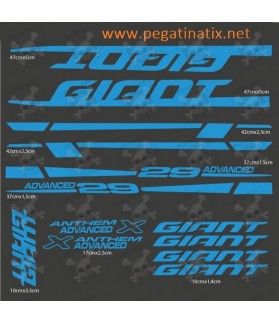 Stickers decals bike GIANT ANTHEM (Compatible Product)