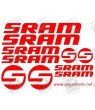 Sticker decal bike cycle SRAM