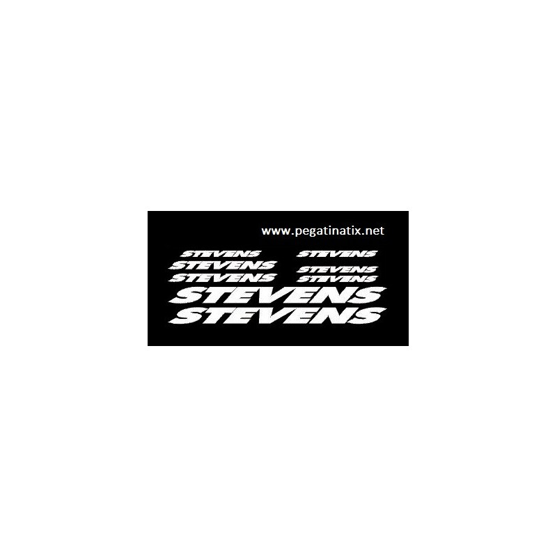 STICKER DECALS BIKE STEVENS