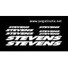 STICKER DECALS BIKE STEVENS