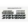 STICKER DECALS BIKE STEVENS
