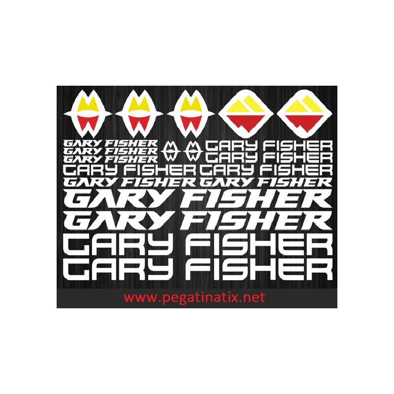 Stickers decals GARY FISHER XXL