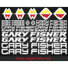 Stickers decals GARY FISHER XXL