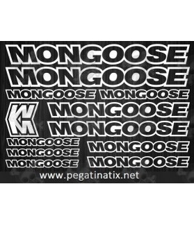 Stickers decals cycle MONGOOSE (Prodotto compatibile)