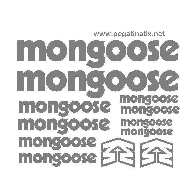 Stickers decals cycle MONGOOSE
