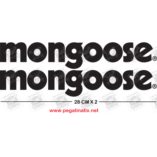 mongoose bike decals