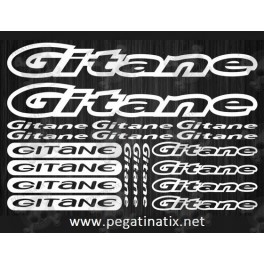 Stickers decals cycle GITANE