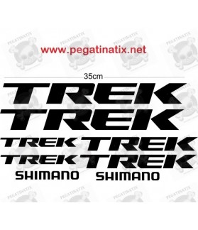 Stickers decals cycle TREK SHIMANO (Compatible Product)