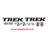 Stickers decals cycle TREK 