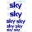 Stickers decals cycke SKY (Compatible Product)