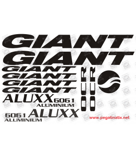 Stickers decals bike GIANT ALUXX 6061 ALUMINIUM