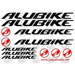 Stickers decals cycle ALUBIKE