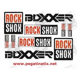 Stickers decals ROCK SHOX BOXXER