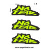 Stickers decals NO FEAR x 3