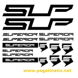 Stickers decals bike cycle SUPERIOR